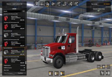 SCS Western Star 49x original engines sound update v1.0