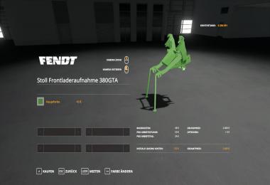 Stoll FL Adapter for Fendt F 380 GTA v1.0
