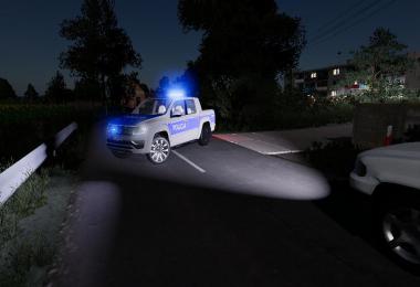 Volkswagen Amarok radiowoz policji v2.0