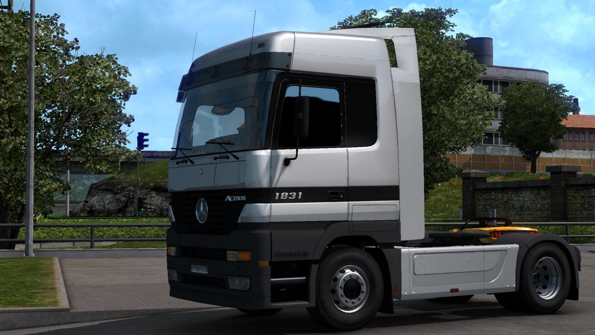 Actros mp1 фары