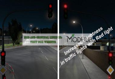 AI Realistic lights v3.3 For ETS2 1.39.x