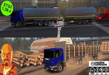 BDF TRAILERS FOR SCANIA MEGAMOD ETS2 1.38-1.39.x