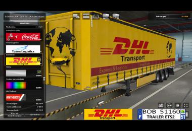 ETS2 Skin DHL By BOB51160 v1.0.0.0