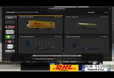 ETS2 Skin DHL By BOB51160 v1.0.0.0