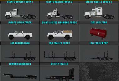 FDR Logging Mods Pack OCTOBER - 2020 v1.0