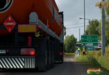 Hungary Map 0.9.28b from 11.11.20 by Indian56 ETS2 1.39