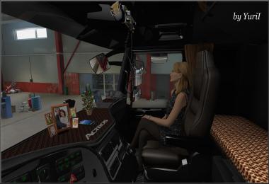 Interior for Mercedes Actros 2009 v1.3