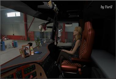 Interior for Mercedes Actros 2009 v1.3