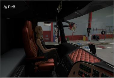 Interior for Mercedes Actros 2009 v1.3