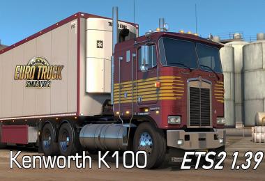 Kenworth K100 for ETS2 1.39
