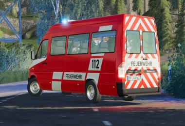 Mercedes Sprinter W904 fire brigade and civil v1.1