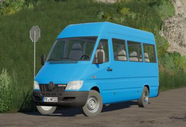 Mercedes Sprinter W904 fire brigade and civil v1.1