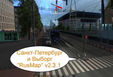 RUSMAP v2.3.1 Addon: St. Peterburg and Vyborg v2.5 1.39.x