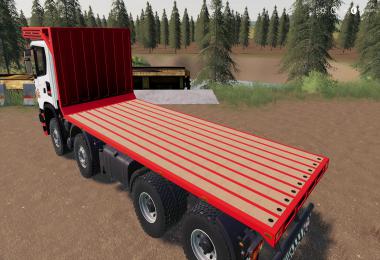 Scania XT 8x8 Flat Bed v1.1