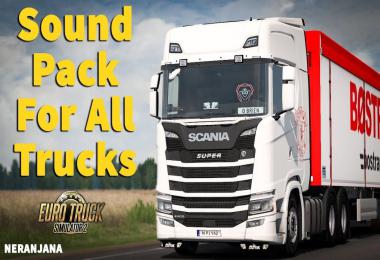 SCS Truck Sounds Reworked MEGAPACK v4.0