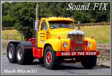 Sound fix for Mack B62 mTG (ATS) v1.1