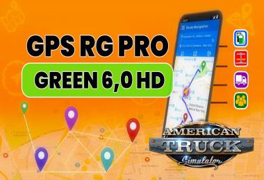 GPS RG PRO GREEN HD v6.0
