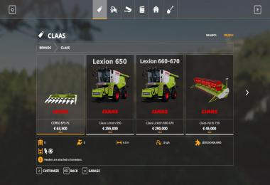 CLAAS pack v2.0.0.0