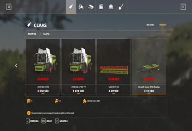 CLAAS pack v2.0.0.0