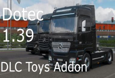 DLC Toys Addon for MB Actros MP2 Black Edition v1.0