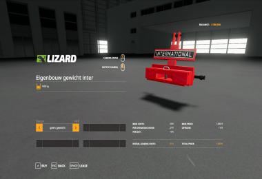 Eigenbouw gewicht inter v1.1.0.0