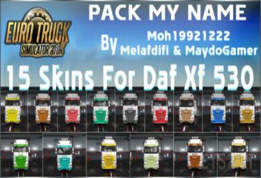 El Moh Gamer - DAF XF 530 My Name v1.4