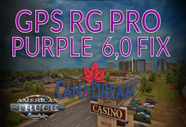 GPS RG PRO PURPLE FIX CanaDream v6.0