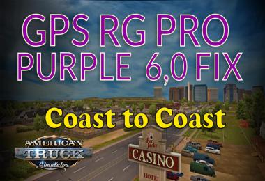 GPS RG PRO PURPLE FIX Coast to Coast v6.0