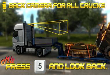 Rear Cameras for all Trucks 1.39.x