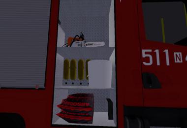 Scania GBA z zabudową w skrytkach v2.0