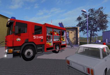 Scania GBA z zabudową w skrytkach v2.0