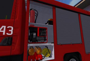 Scania GBA z zabudową w skrytkach v2.0