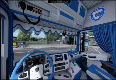 Scania R&S interior 1.38 - 1.39