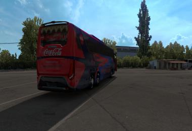 Scania Touring cocala officially bus skin Husni HD 1.39