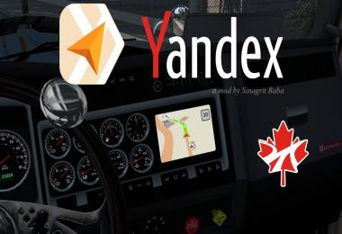 Yandex Navigator for ProMods Canada v1.0