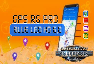 GPS RG PRO BLUE LED HD v6.0