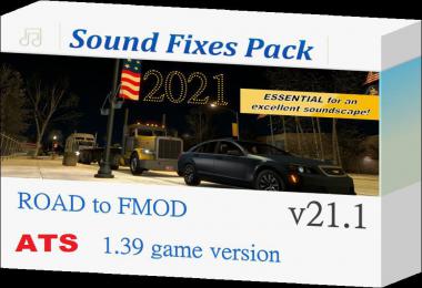 [ATS] Sound Fixes Pack v21.1 1.39.x