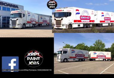 BEIMER MEAT Skin For Scania S v1.0