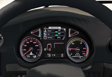 DAF XF Euro6 Board computer v2.3 1.39