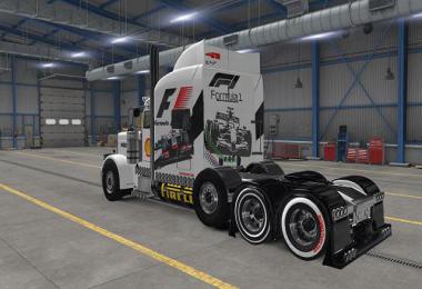 Formula one F1 trucks and trailer skins v1.0