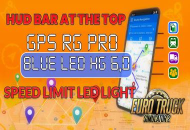 GPS RG PRO BLUE LED HG v6.0