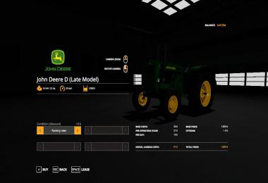 John Deere D (late model) v2.0.0.0