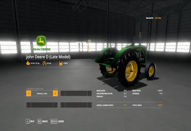 John Deere D (late model) v2.0.0.0