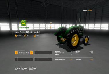 John Deere D (late model) v2.0.0.0