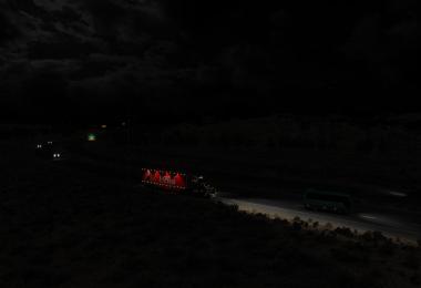 Kenworth W900 + scs box - Coca Cola Christams Truck 1.39