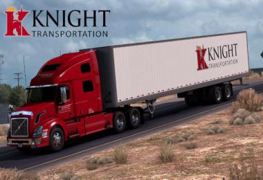 Knight Trans Volvo VNL Metallic + Trailer Skin 1.39