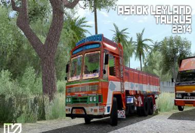 Leyland 2411 Lorry 10 Wheeler Drivable Mod 1.39