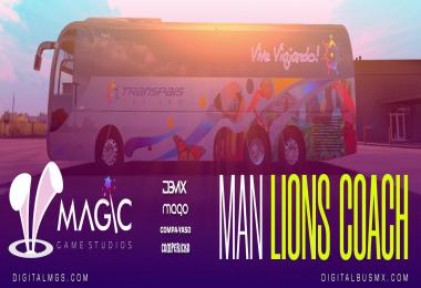 MAN LIONS COACH LITE v1.5 [ATS] [ETS2] 1.39.x