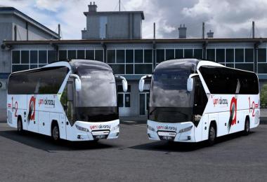 New Neoplan Tourliner – Yeni Aksaray Seyahat Skinpack v1.0