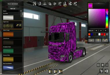 Paintable Digital Cammo Skin Scania S-R New Genaration by MLT v0.1